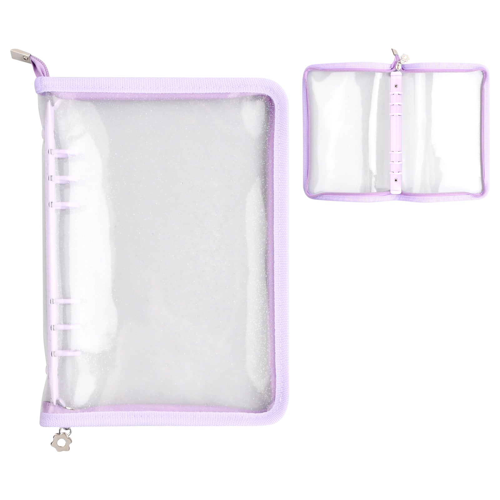 Clear Zipped Waterproof Binder Cover Protector