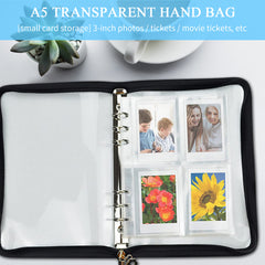 Clear Zipped Waterproof Binder Cover Protector