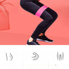 Leg Shaping Squat Training Rope Yoga TPE Resistance Tension Belt