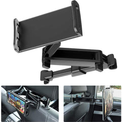 Universal Car Headrest Tablet Mount Holder 360 Swivel Angle Adjustable