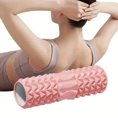 Foam Yoga Roller Muscle Relaxation Fitness Equipment 11.81in