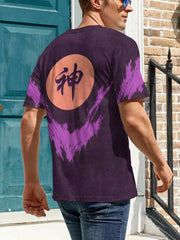 Men's 3D Skull Graphic T shirt Casual Slightly Stretch Breathable Tee