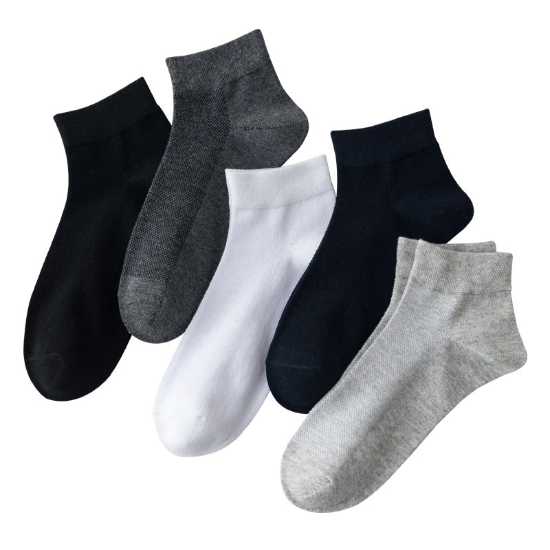 Men's Lightweight Low Cut Socks Soft & Comfortable Outdoor Thin Socks