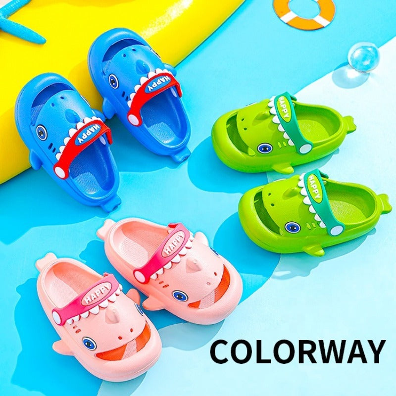 Girls Cartoon Sandals Breathable Lightweight Anti Slip Clogs