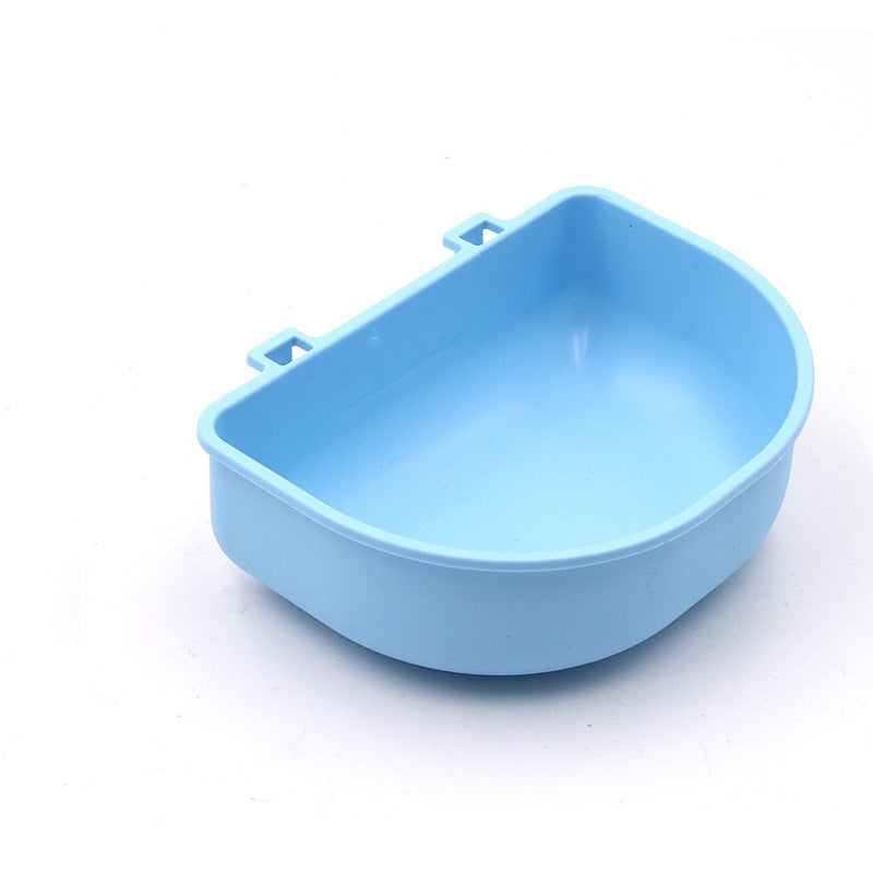 Portable Pet Hanging Bowl Non-slip Dog Food Water Feeder
