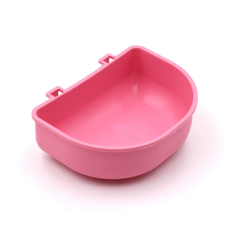 Portable Pet Hanging Bowl Non-slip Dog Food Water Feeder