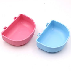 Portable Pet Hanging Bowl Non-slip Dog Food Water Feeder