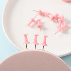 Colorful Paper Clip Ticket Clip Pattern Nail Three-in-one Storage Set