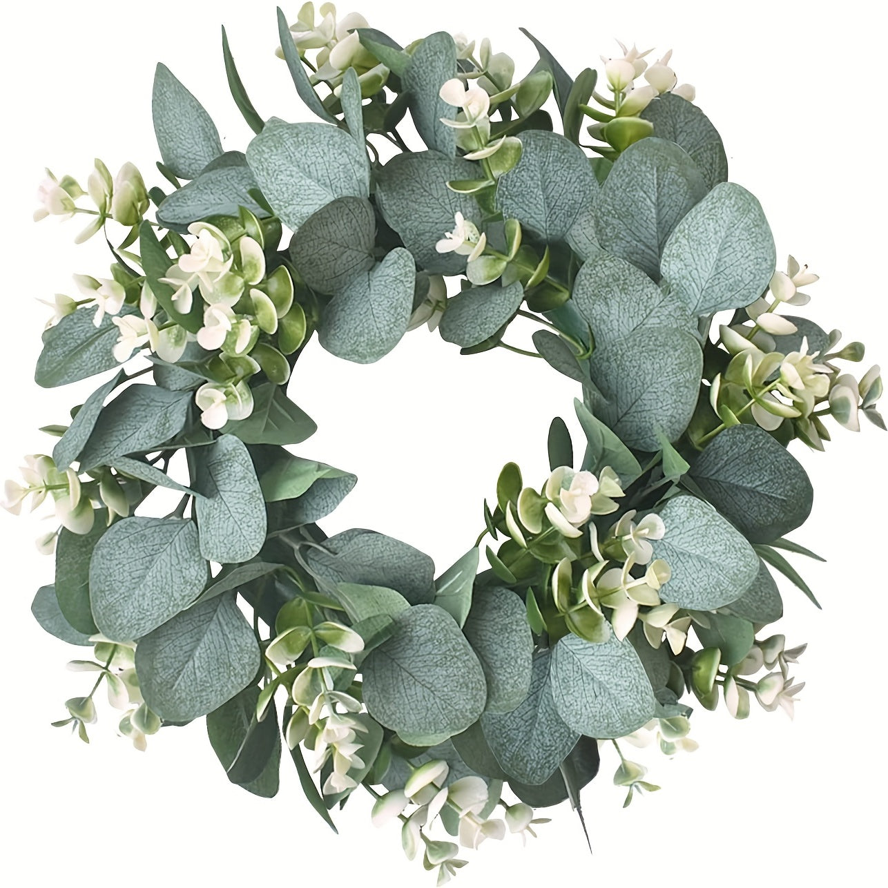 Artificial Garland Flower Front Door Decor Indoor Outdoor Festive Room Corri