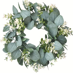 Artificial Garland Flower Front Door Decor Indoor Outdoor Festive Room Corri