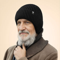 Men's Winter Velvet Woolen Hat Middle Aged Elderly