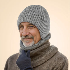 Men's Winter Velvet Woolen Hat Middle Aged Elderly