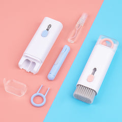 7-In-1 Portable Cleaning Kit Computer Headphone Cleaning Tool + Key Puller