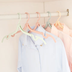 4pcs T Folding Clothes Hanger Portable Outdoor Non slip Clothes Hanger