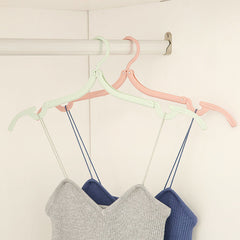 4pcs T Folding Clothes Hanger Portable Outdoor Non slip Clothes Hanger