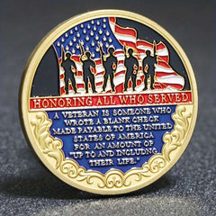 American Veteran Challenge Coin Thanksgiving Gift Collectible Coins