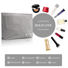 Women's Cosmetic Bag Organizer Makeup Pouch Travel Toiletry Girls Gift