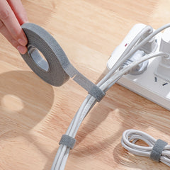Adjustable Cable Management Ties 59in-118in with Magic Sticker