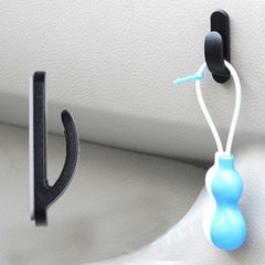 4pcs Car Self Adhesive Hook Hanger Bag Purse Organizer Holder