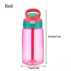 Plastic Cartoon Straw Cup with Strap for Summer