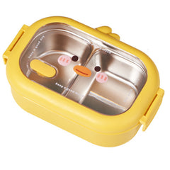 Stainless Steel Divided Food Container for School & Work