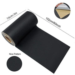 Leather Repair Patch Tape Kit Self Adhesive for Couches, Furniture, Car Seats