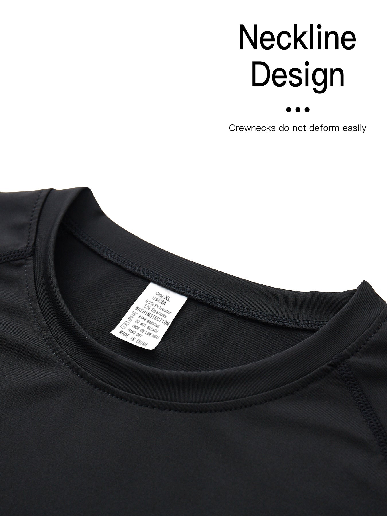 Men's Fitness Long Sleeve T-shirt High Elastic Quick Dry