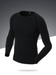 Men's Fitness Long Sleeve T-shirt High Elastic Quick Dry