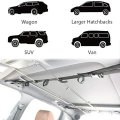 2pcs Car Fishing Rod Holder Bracket Outdoor Fishing Accessories