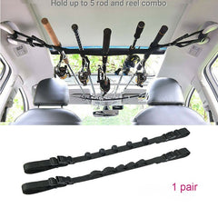2pcs Car Fishing Rod Holder Bracket Outdoor Fishing Accessories