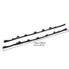 2pcs Car Fishing Rod Holder Bracket Outdoor Fishing Accessories
