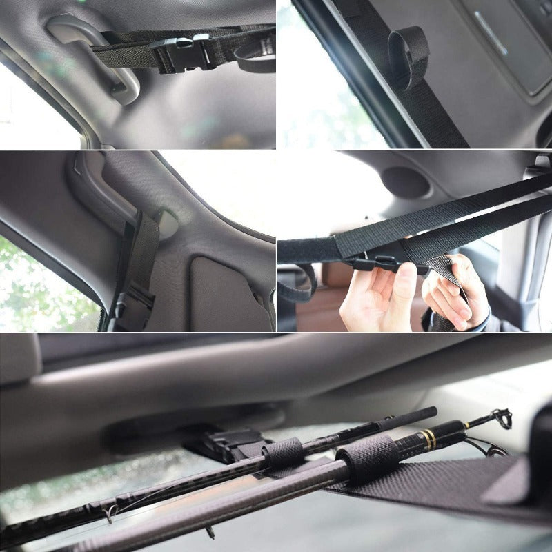 2pcs Car Fishing Rod Holder Bracket Outdoor Fishing Accessories