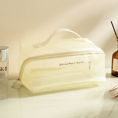 Large Capacity Travel Toiletry Bag for Makeup and Personal Care