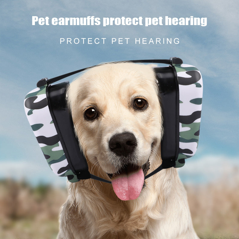 Dog Earmuffs Noise Reduction Protective Ear Muffs For Medium And Large Dog