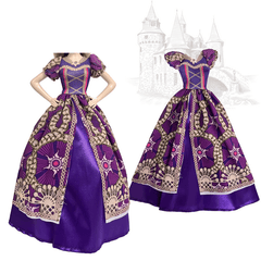 Forest Doll Princess Noble Dress Purple Magic Dress For 1 6 11 8inch Doll