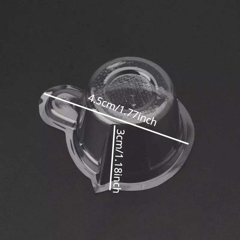 100Pcs 40ML Plastic Cups Dispenser Resin Pouring Cup Kit for DIY Epoxy Jewelry