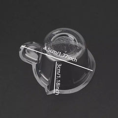 100Pcs 40ML Plastic Cups Dispenser Resin Pouring Cup Kit for DIY Epoxy Jewelry