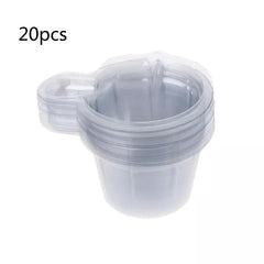 100Pcs 40ML Plastic Cups Dispenser Resin Pouring Cup Kit for DIY Epoxy Jewelry