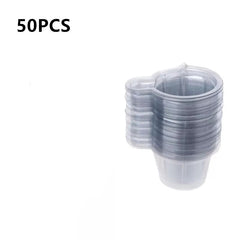 100Pcs 40ML Plastic Cups Dispenser Resin Pouring Cup Kit for DIY Epoxy Jewelry