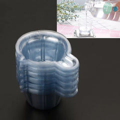 100Pcs 40ML Plastic Cups Dispenser Resin Pouring Cup Kit for DIY Epoxy Jewelry