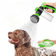 Dog Shower Gun Dog Bath Brush Foam Sprayer Garden Shower Bathroom