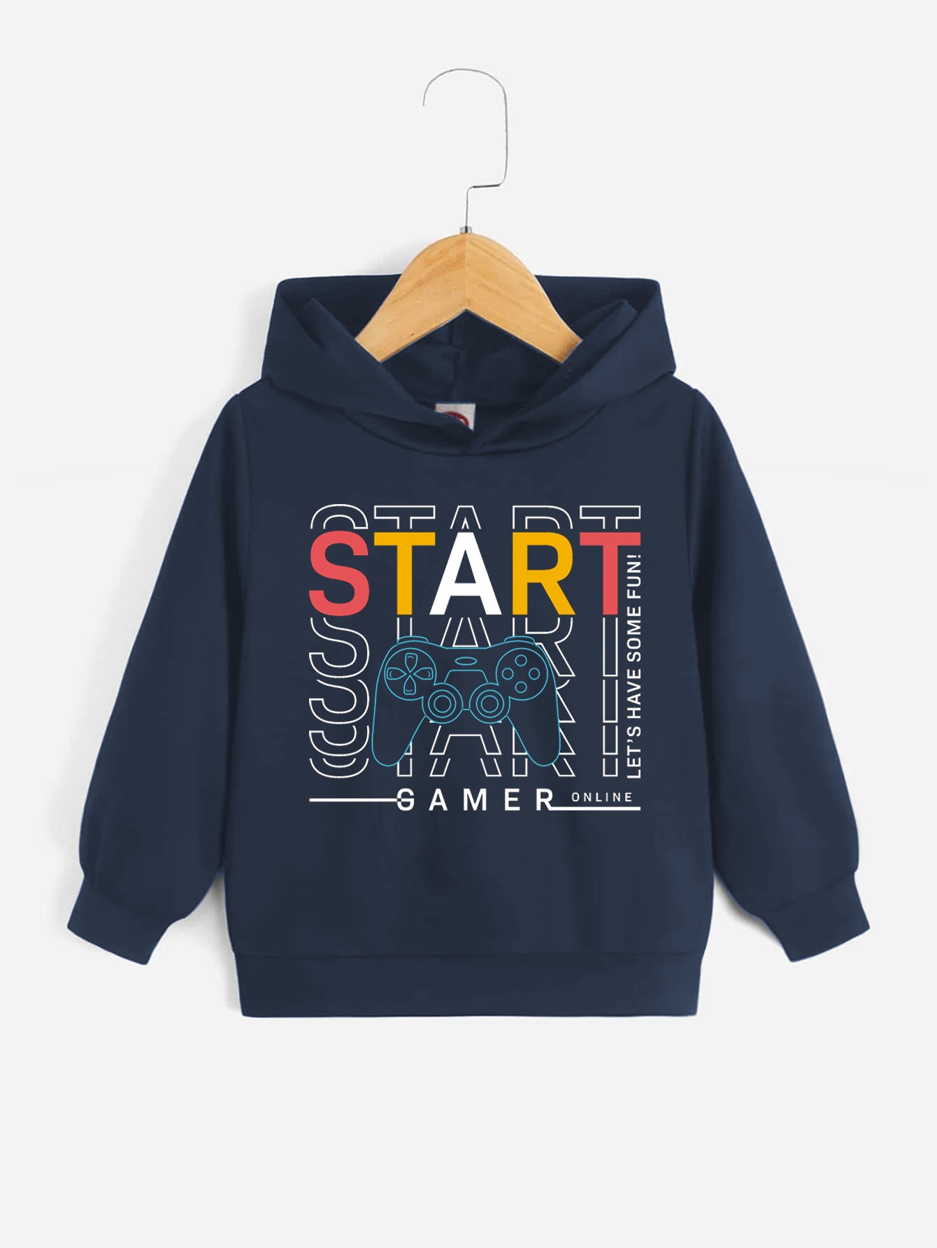 Boys Casual Long Sleeve Hoodies Kids Sweatshirt