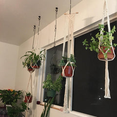 Macrame Plant Hanger Baskets Flower Pots Holder Balcony Hanging Decoration