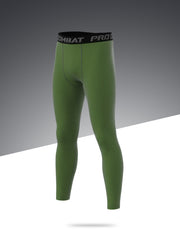 Men's Quick Sports Leggings High Stretch Compression Pants