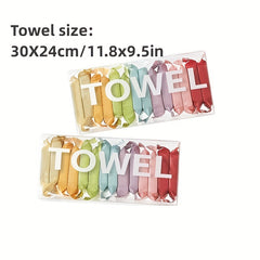 14pcs Portable Cotton Facial Cleansing Towel Set Disposable Towel Kit