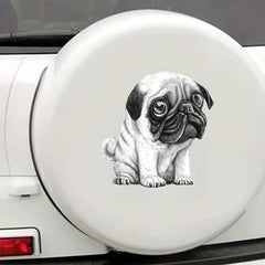 Pug Dog Self Adhesive Decals Car Motorcycle Wall