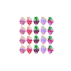 Resin Mini Grape Flatback Ornaments for Jewelry Making, Manicure, Hairwear