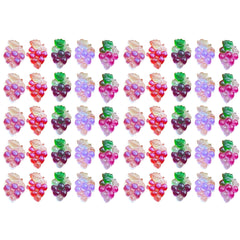 Resin Mini Grape Flatback Ornaments for Jewelry Making, Manicure, Hairwear
