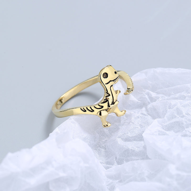 Tyrannosaurus Dinosaur Adjustable Ring Hand Jewelry
