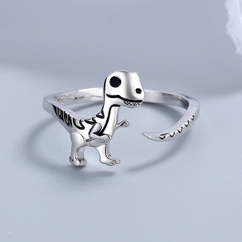 Tyrannosaurus Dinosaur Adjustable Ring Hand Jewelry
